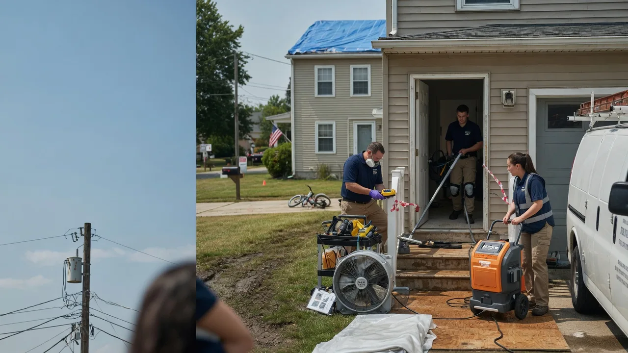 Water Damage Repair in Coy, AL near me